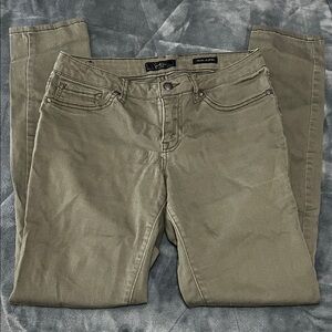 Jessica Simpson Olive Green Skinny Jeans